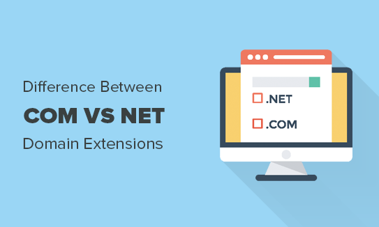 differences between .com and .net
