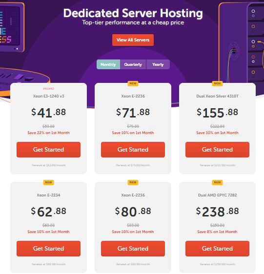 Dedicated Server Hosting