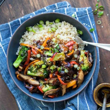 Teriyaki Veggie Stir-Fry