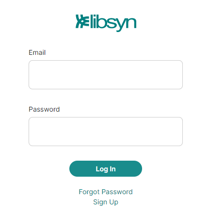 Setting up Your Libsyn Account