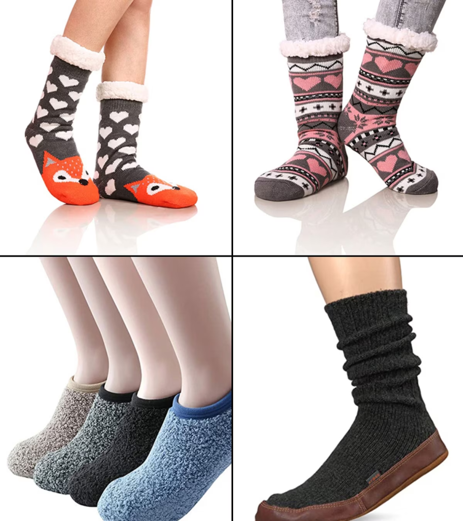 high ankle slipper socks