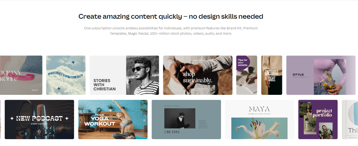 Canva Advanced Graphic Design Tool