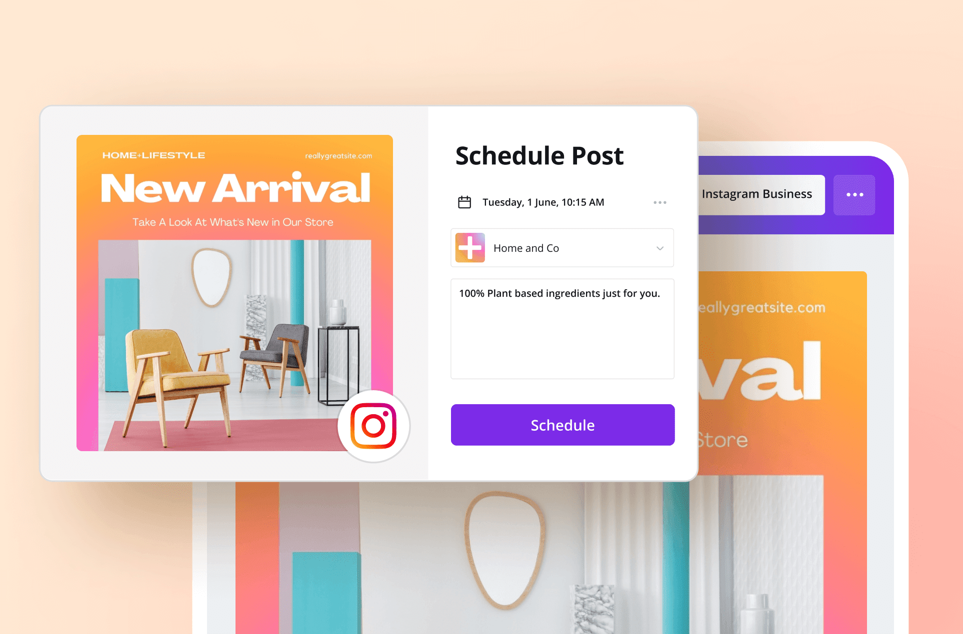 canva schedule post