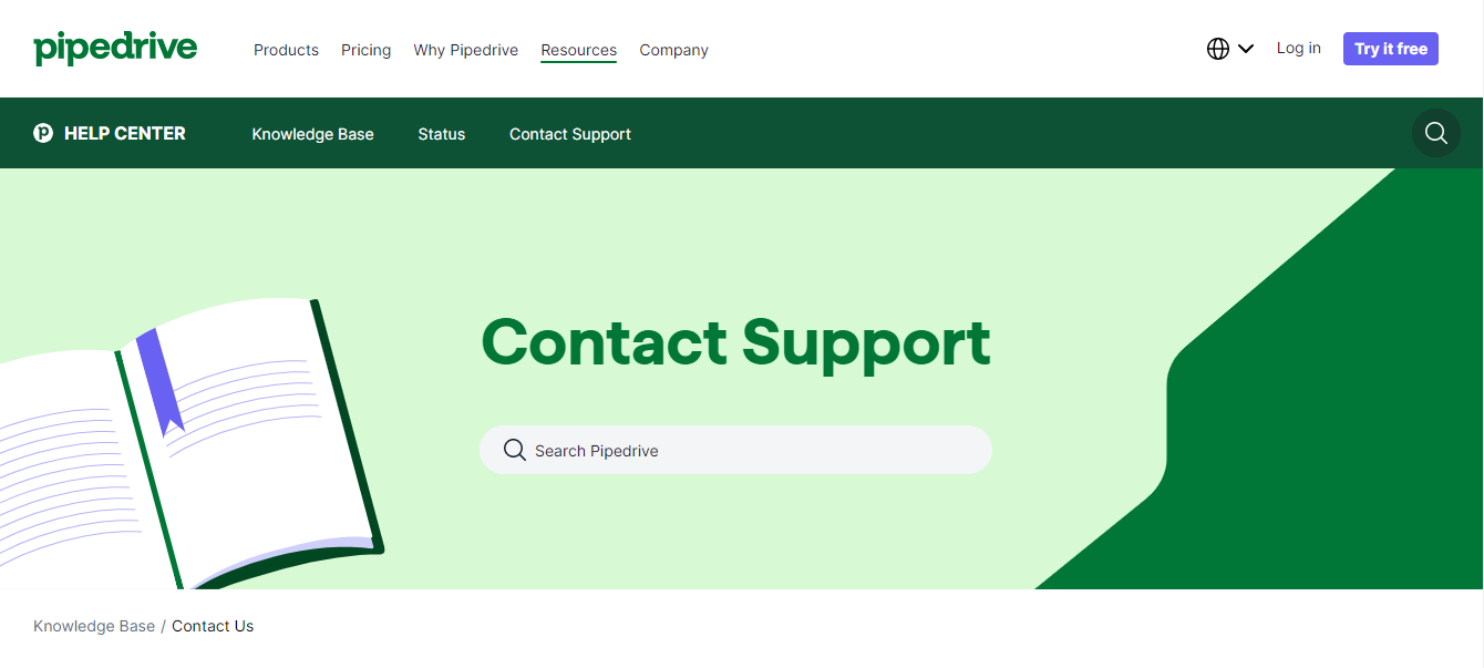 pipe drive contact support