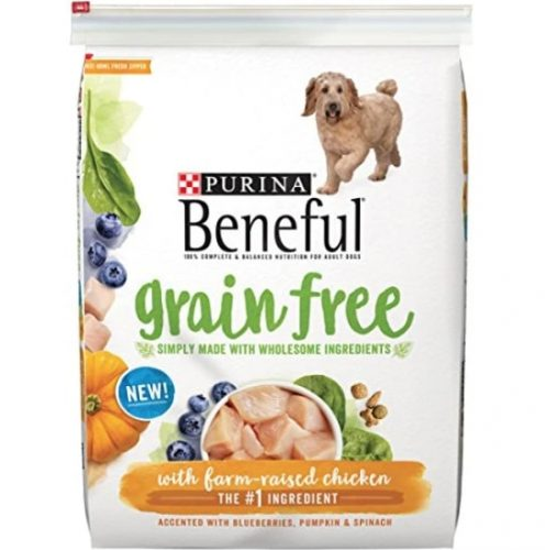 grain free dog food - purina