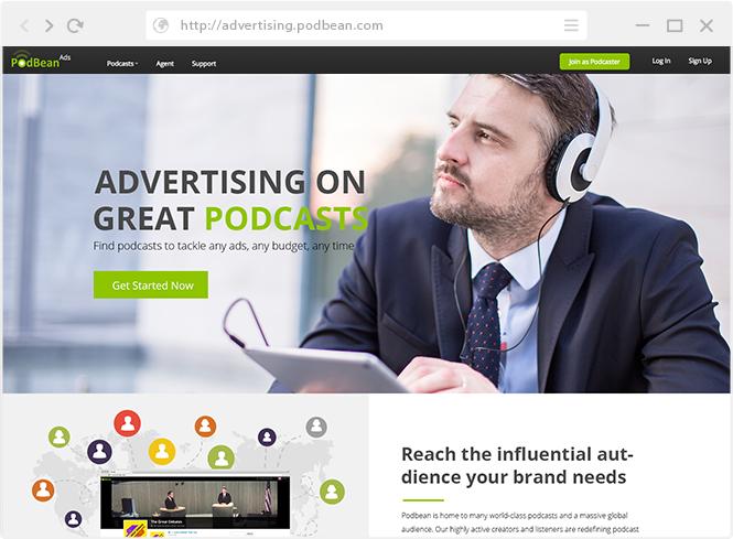 advertising on great podcasts