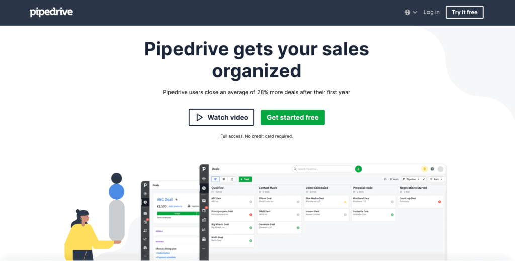 Pipedrive CRM Review and Ratings 2023