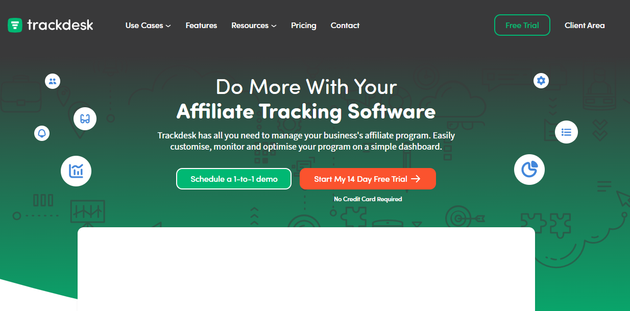 Trackdesk affiliate software