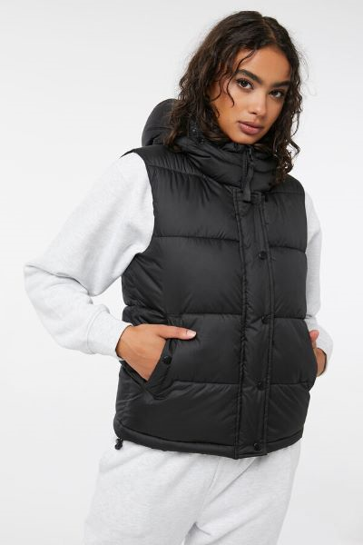 Puffer vest black