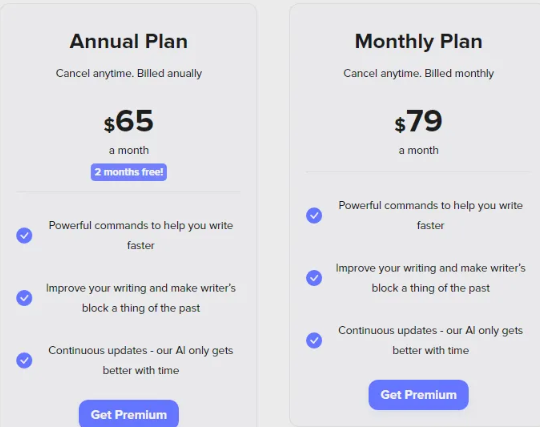 Shortly AI Pricing Plans