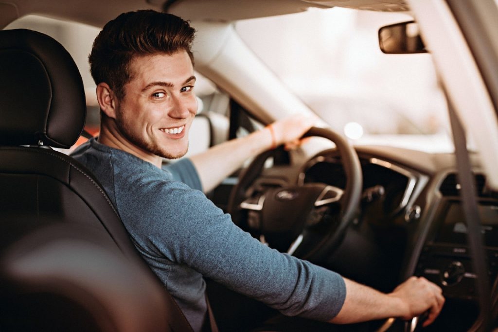 satisfied used car customer