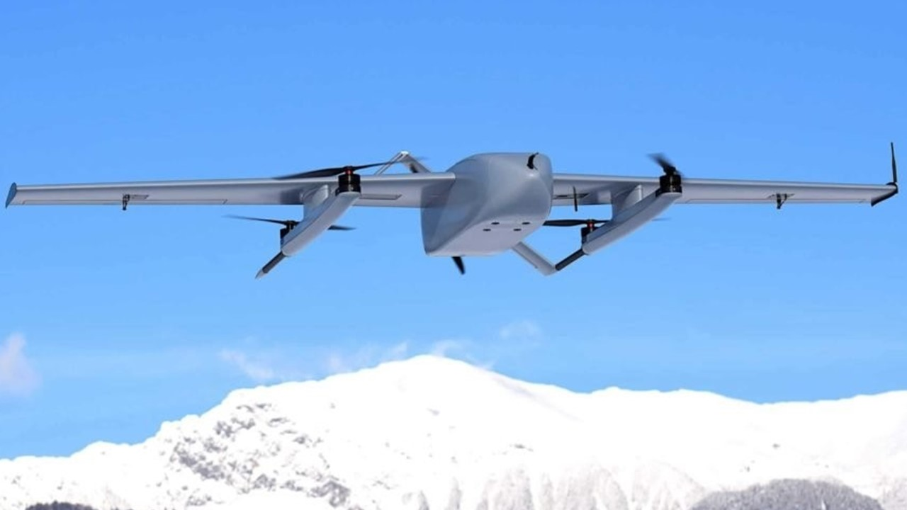 Hybrid Drone with LiDR sensor