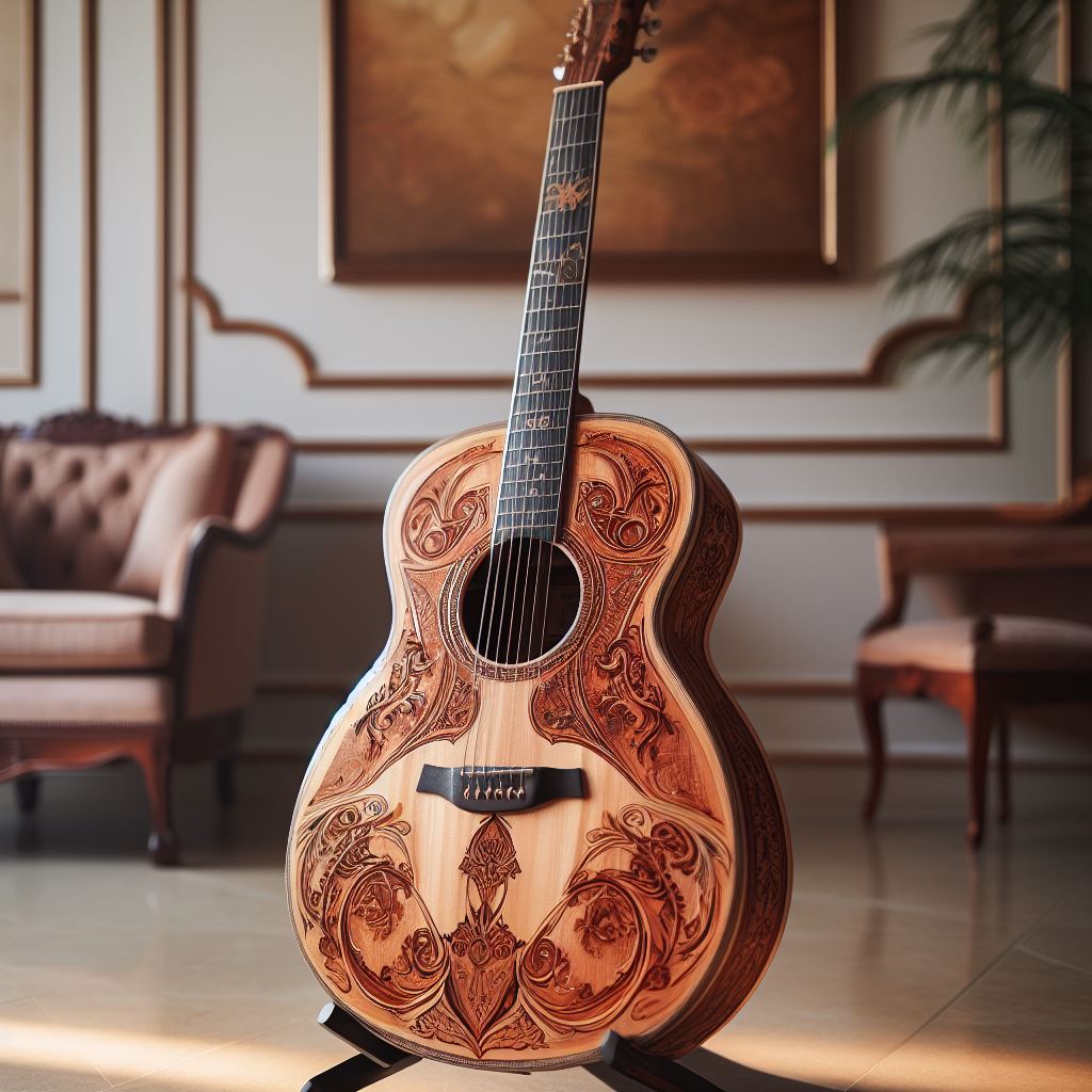 Cedar Guitar