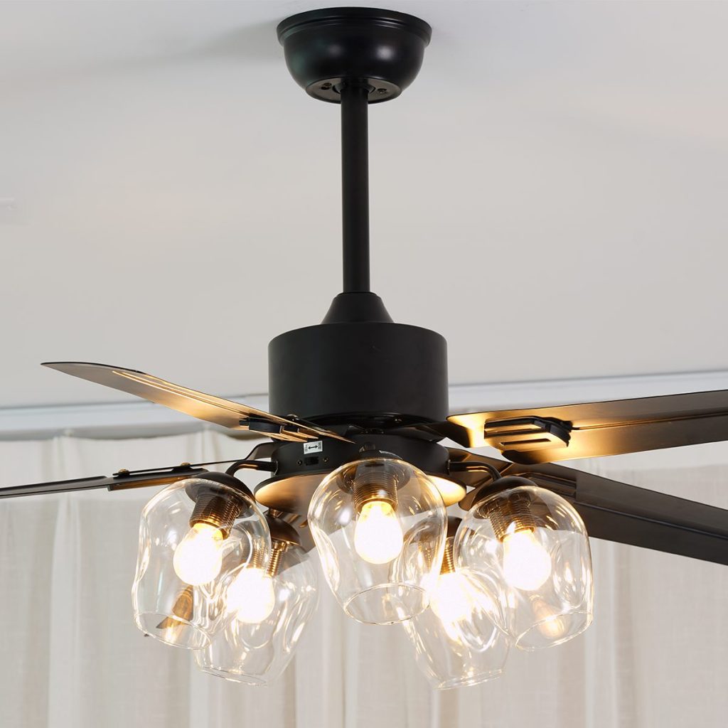 Aesthetic Ceiling Fan with Lights