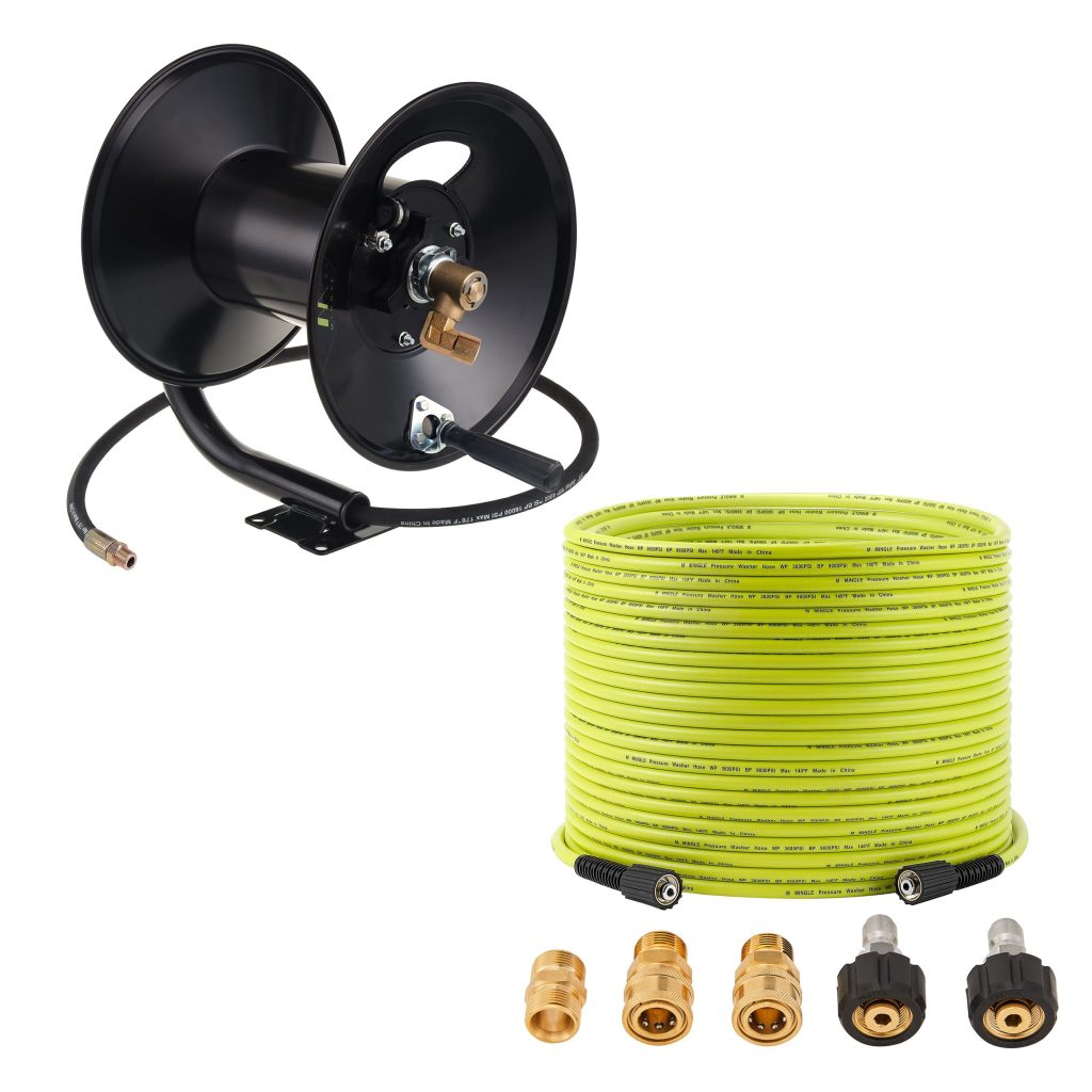 high pressure hose reel