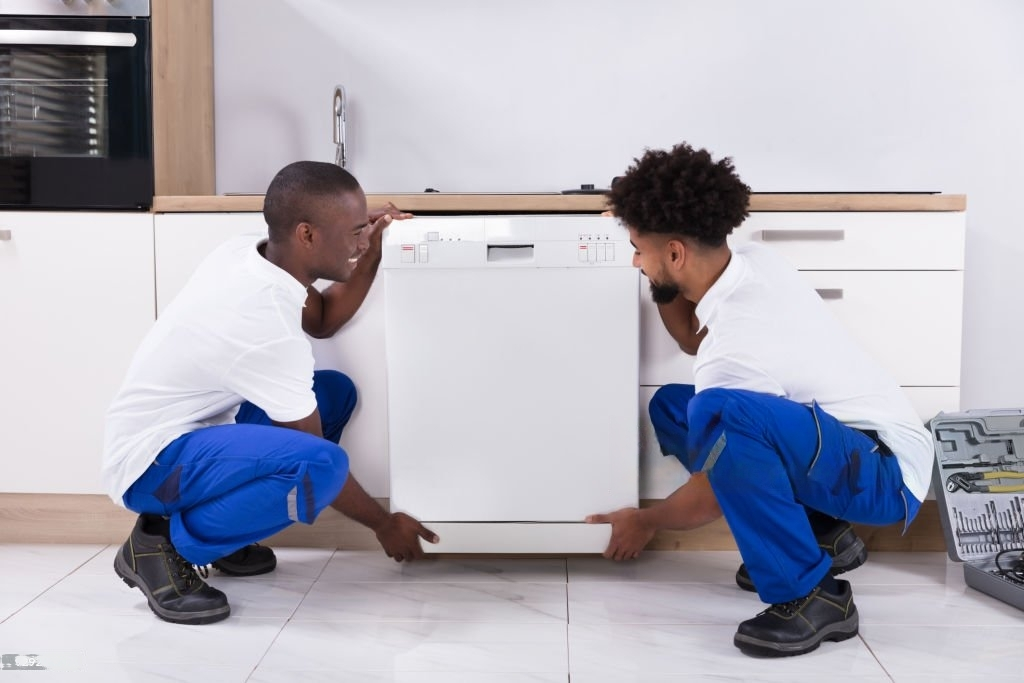 portable dishwasher installation