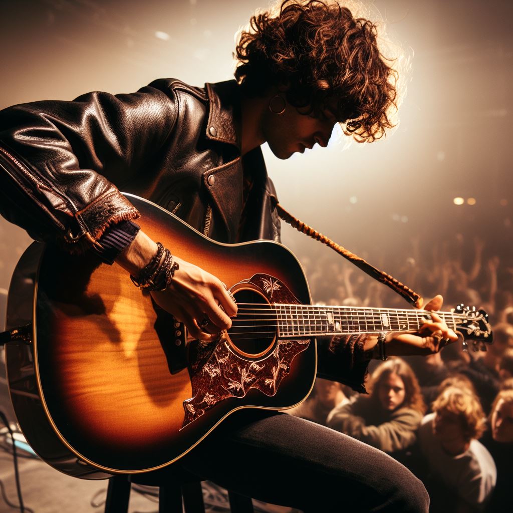 A Jumbo Guitar
