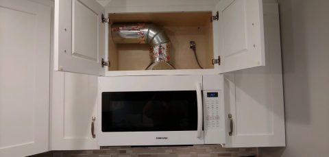 Installation of Microwave