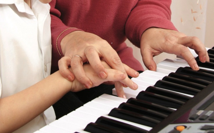 interactive elements in piano class