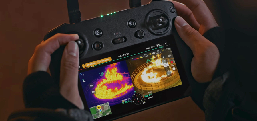 non contact temperature measurements with thermal imagery