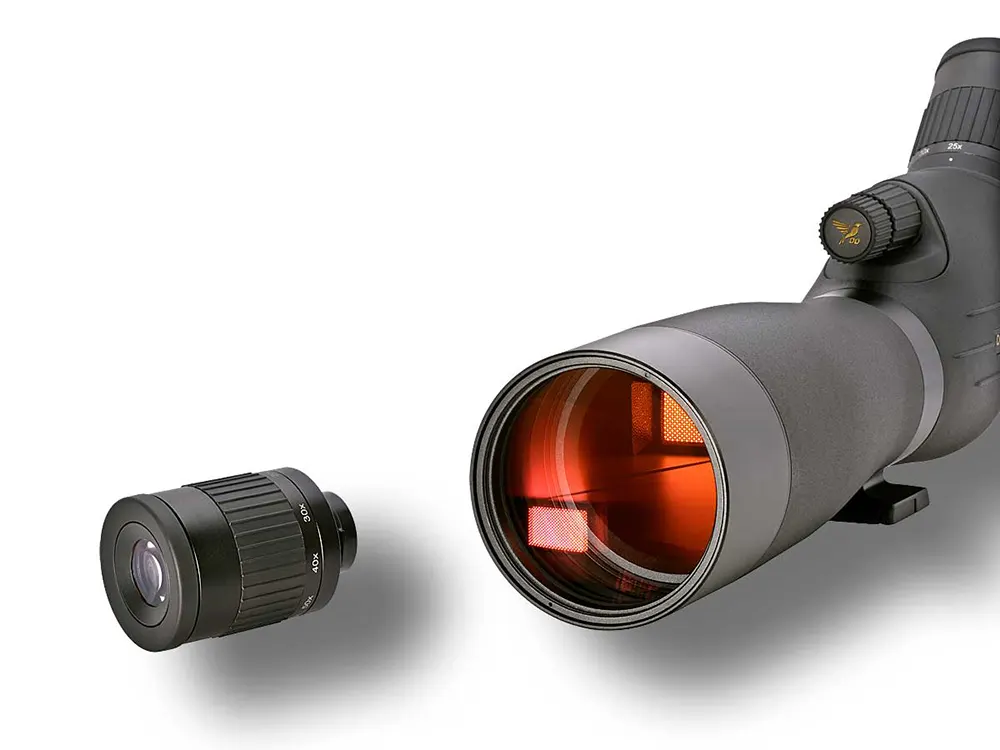 interchangeable eyepieces spotting scope