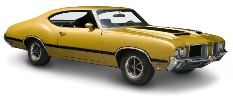 1970 Ford Side and Front View