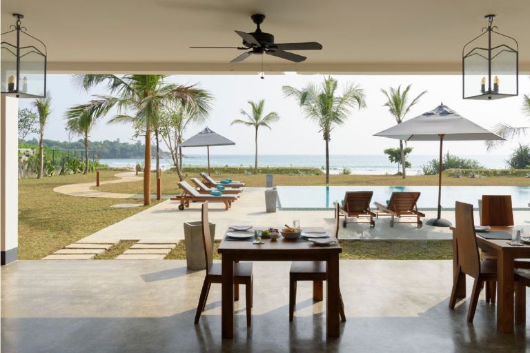 A picture of a ceiling fan designed for outdoor use, perfect for ceiling fans for outdoors in the Motors section.