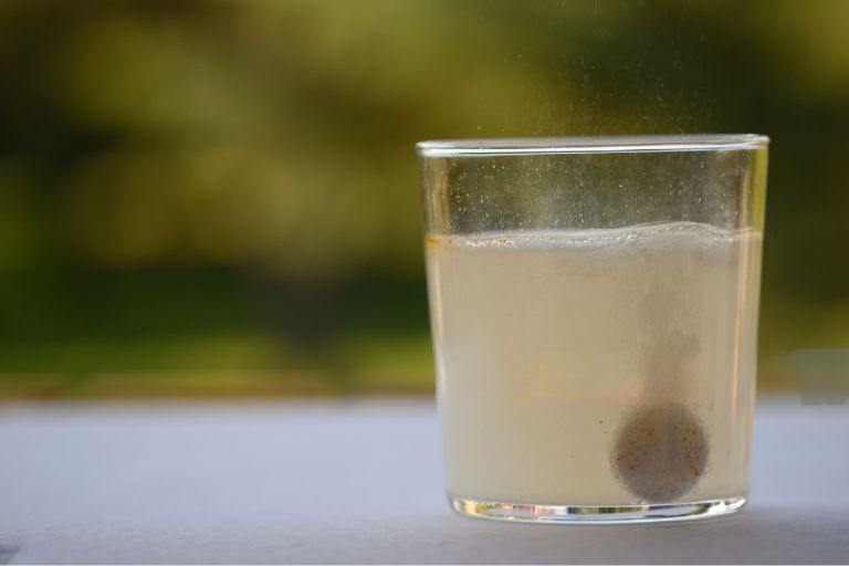 food and beverage residues in glass