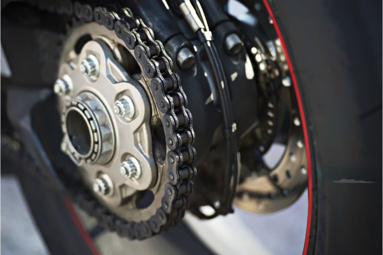 new chain on rear wheel