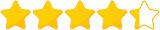 4.3 Rating Stars