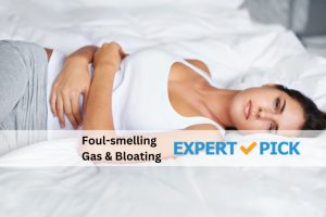 foul-smelling gas and bloating